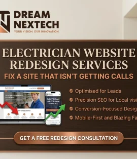 Electrician Website Redesign Services