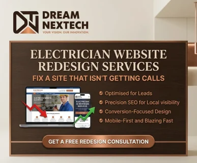 Electrician Website Redesign Services
