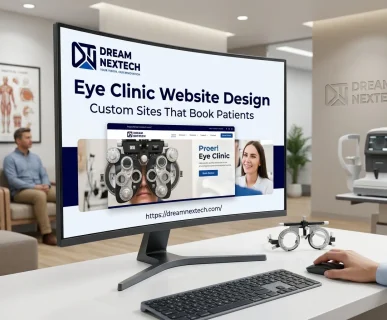 Professional Eye Clinic Website Design Services