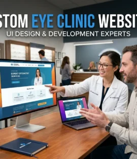 Custom Eye Clinic Websites UI Design Development Experts
