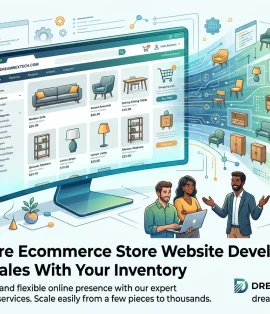 Furniture Ecommerce Store Website Development