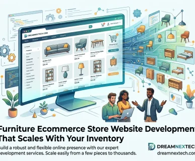 Furniture Ecommerce Store Website Development
