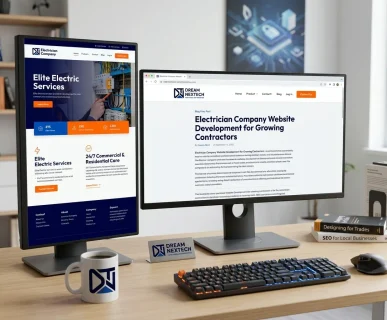 Electrician Company Website Development for Growing Contractors