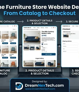 Online Furniture Store Website Design