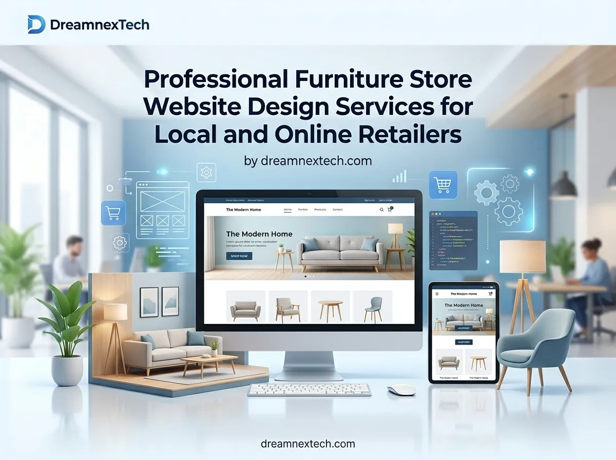 Professional Furniture Store Website Design Services