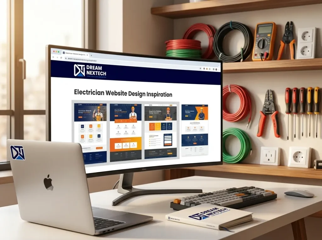 Electrician Website Design Inspiration
