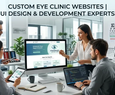 Eye Clinic Website Design Agency