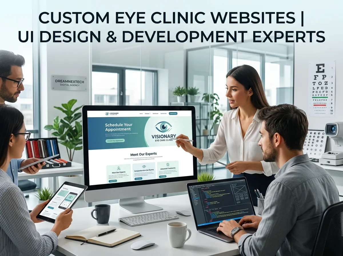 Eye Clinic Website Design Agency