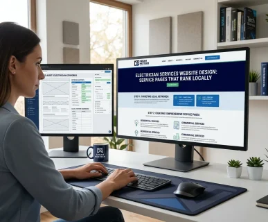Electrician Services Website Design