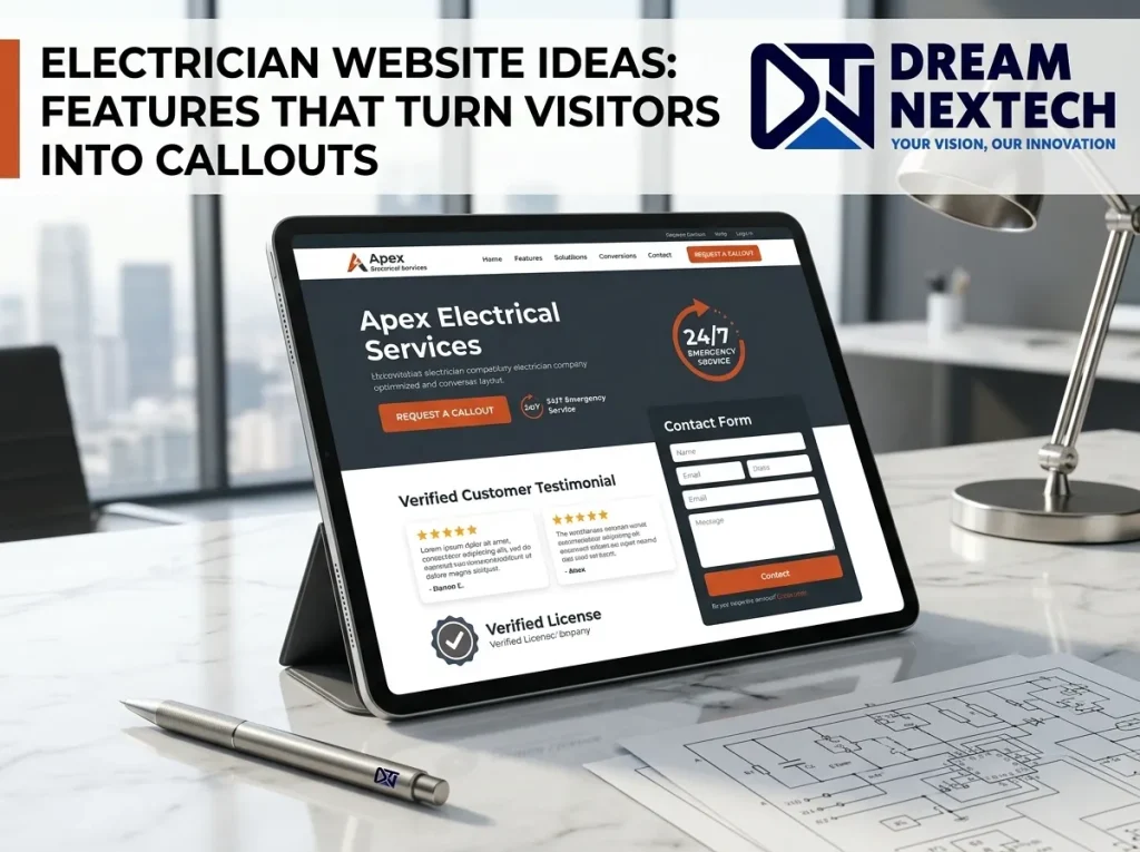 Electrician Website Ideas Features That Turn Visitors Into Callouts