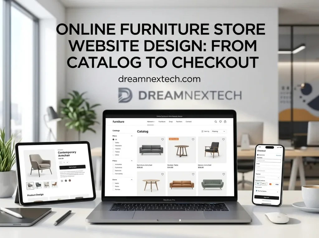 Online Furniture Store Website Design