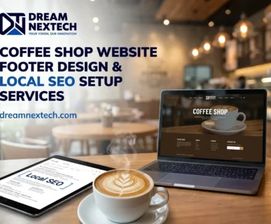 Coffee Shop Website Footer Design
