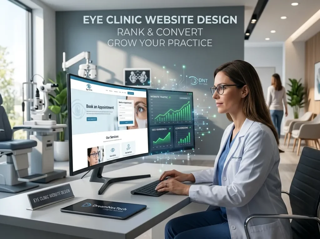 Eye Clinic Website Design Agency