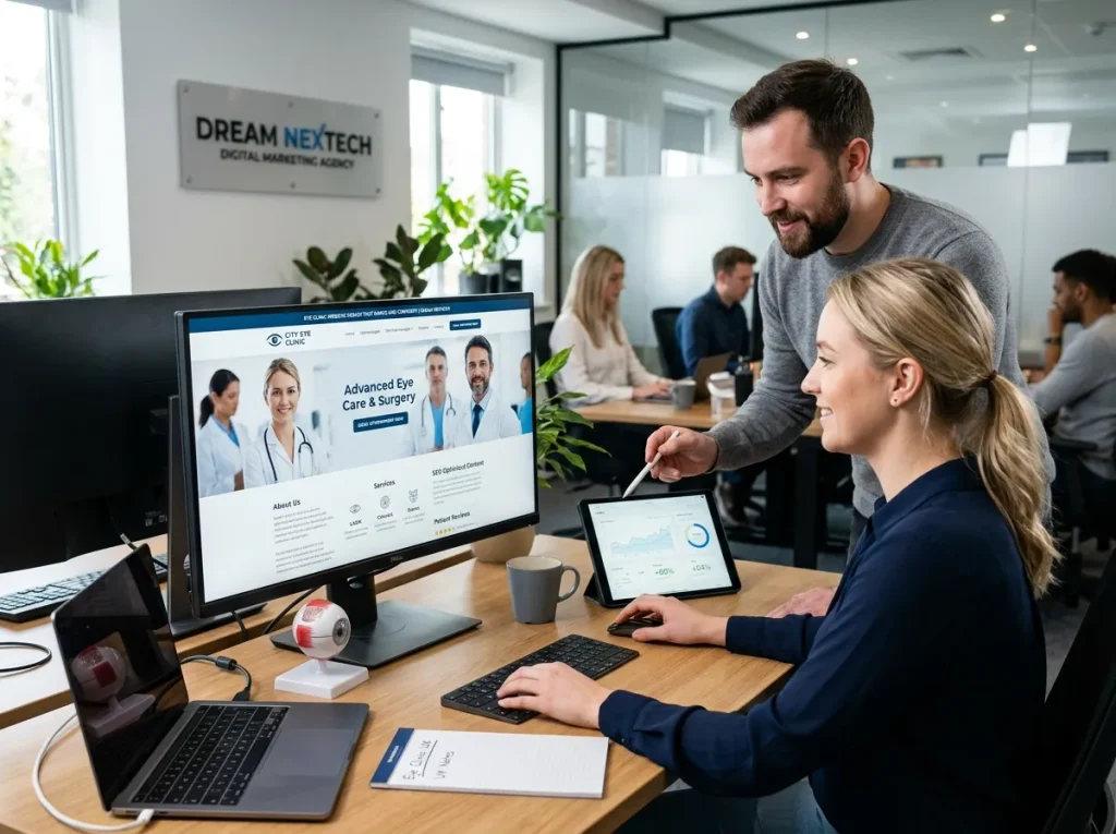 Eye Clinic Website Design That Ranks and Converts