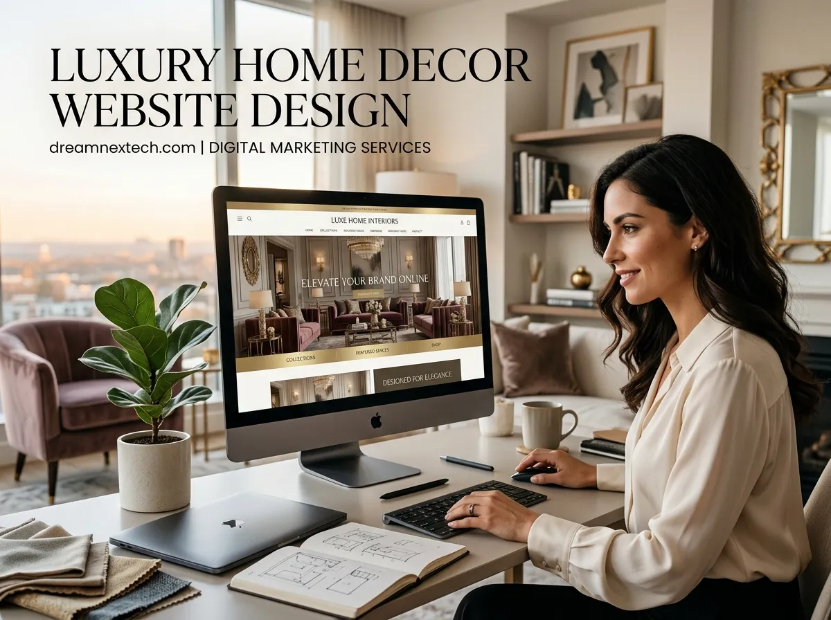 Luxury Home Decor Website Design