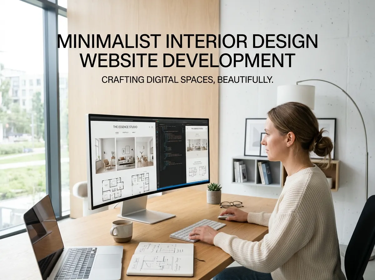 Luxury Interior Design Website Development