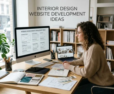 Interior Design Website Development Ideas