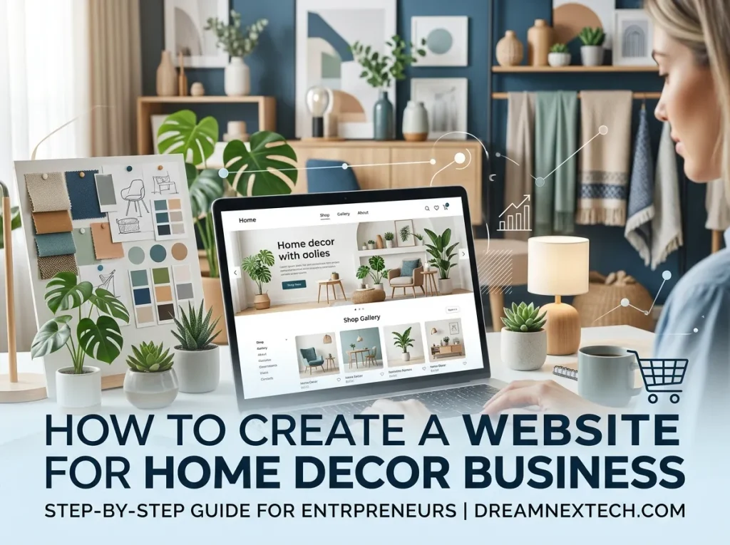 Modern Home Decor Website Design