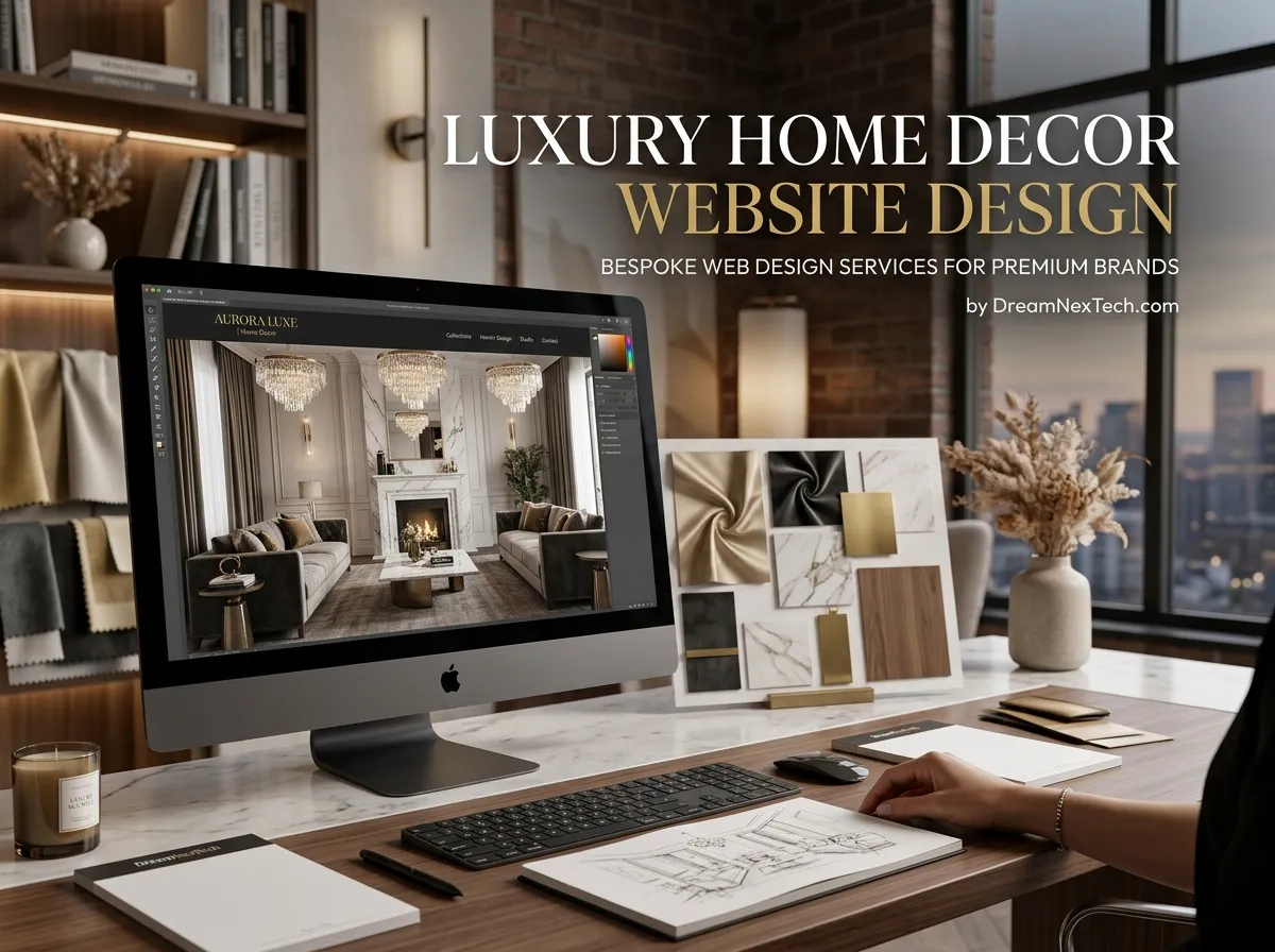 Luxury Home Decor Website Design