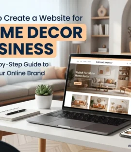 Modern Home Decor Website Design