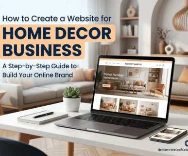 Modern Home Decor Website Design