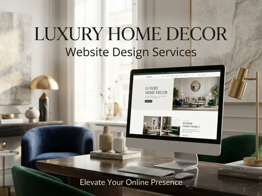 Luxury Home Decor Website Design