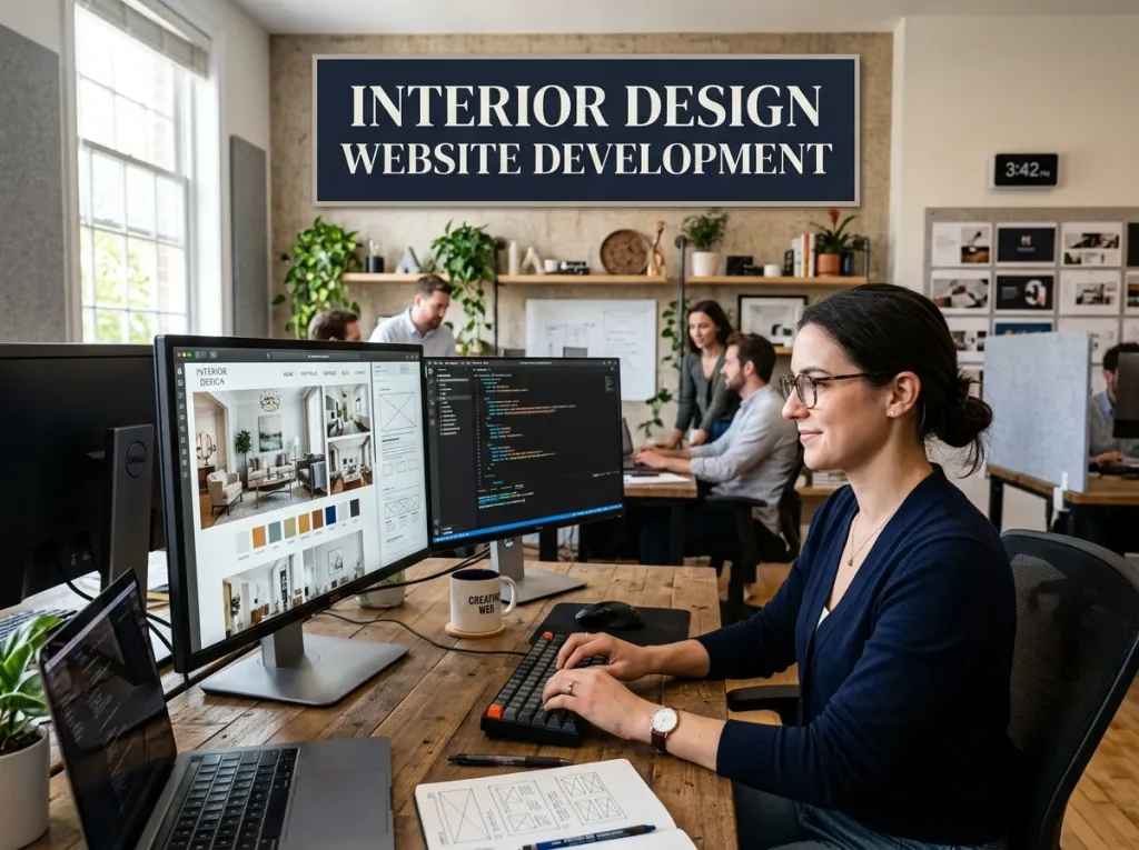 Interior Design Website Development