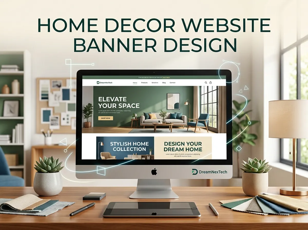 Home Decor Website Banner Design