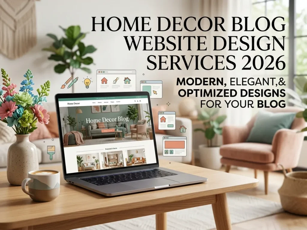 Home Decor Blog Website Design Services