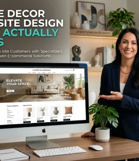 Home Decor Services Website Design