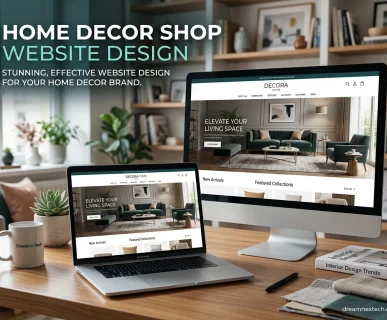 Home Decor Shop Website Design