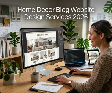 Home Decor Blog Website Design Services