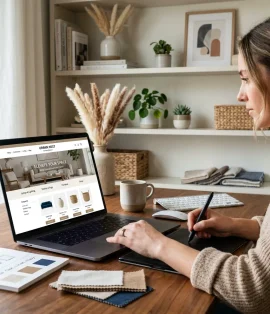 Home Decor Ecommerce Website Design