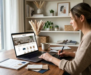 Home Decor Ecommerce Website Design