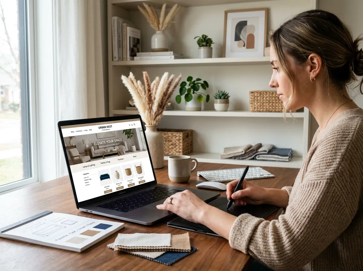 Home Decor Ecommerce Website Design