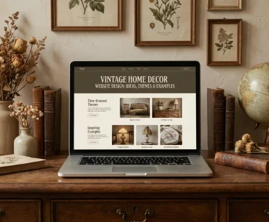 Vintage Home Decor Website Design Vintage Home Decor Website Design: Ideas, Themes & Examples