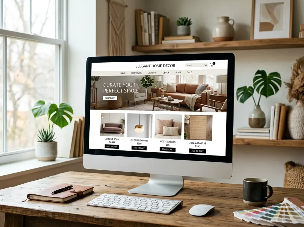 Home Decor Ecommerce Website Design