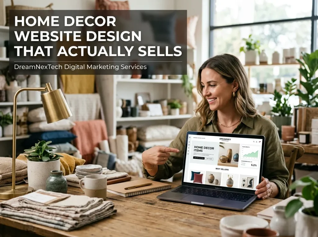 Home Decor Services Website Design