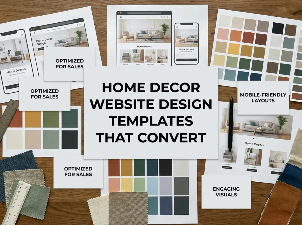 Home Decor Website Design Templates That Convert