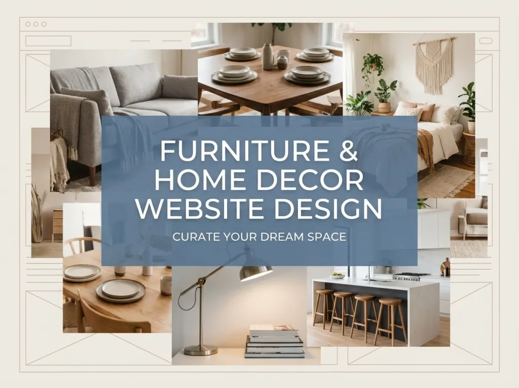 Furniture and Home Decor Website Design