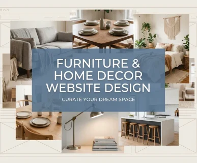 Furniture and Home Decor Website Design