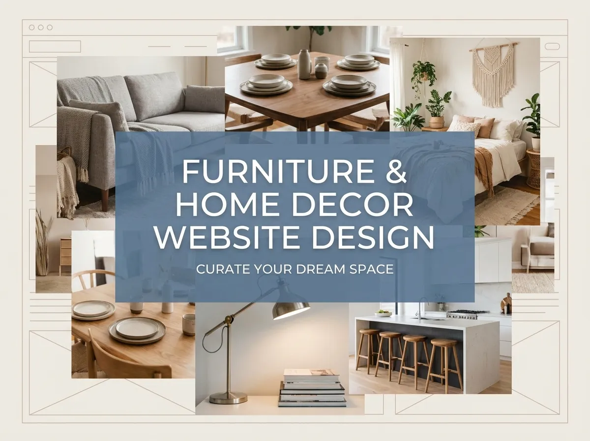 Furniture and Home Decor Website Design