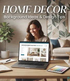 Home Decor Website Background Ideas
